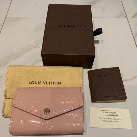 Louis Vuitton Rose Ballerine 6 Key Holder Wallet - Picture 1 of 7